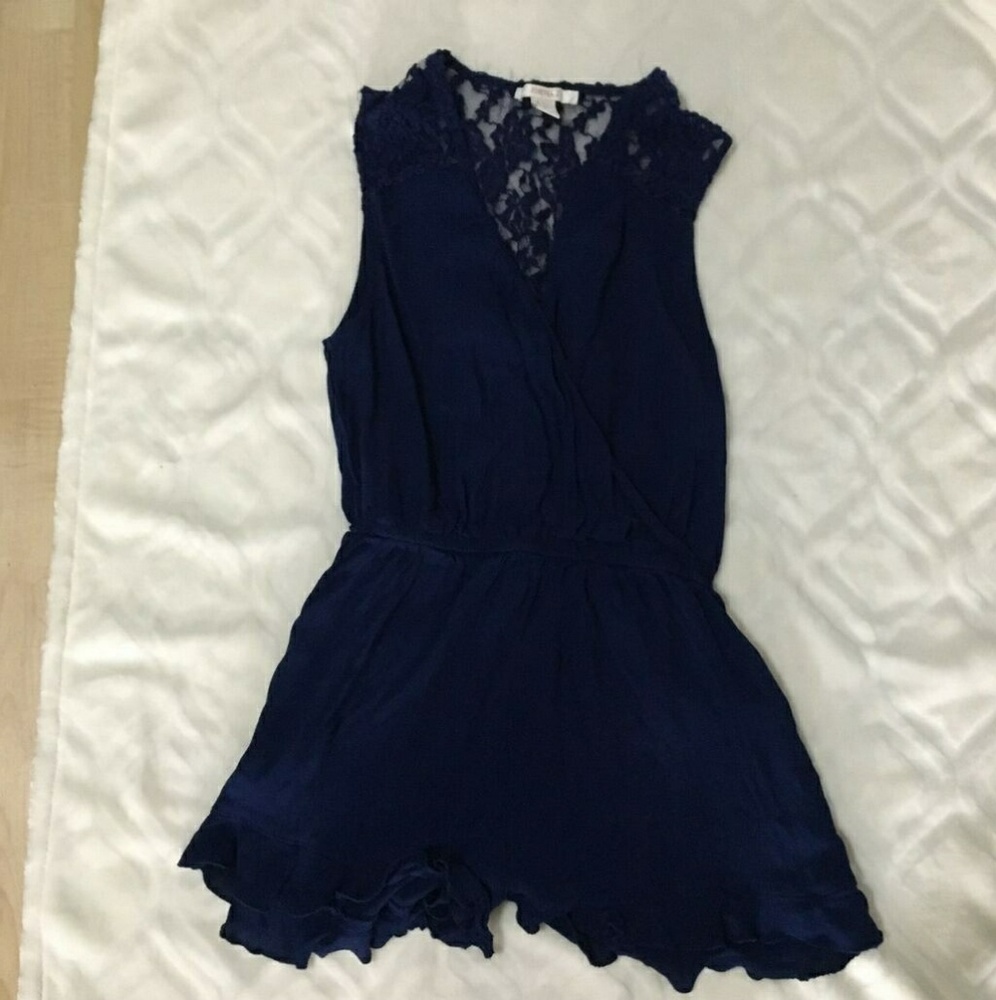 Blue romper